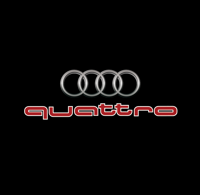 AUDI QUATTRO  LOGO PROJECTOT LIGHTS Nr.3727