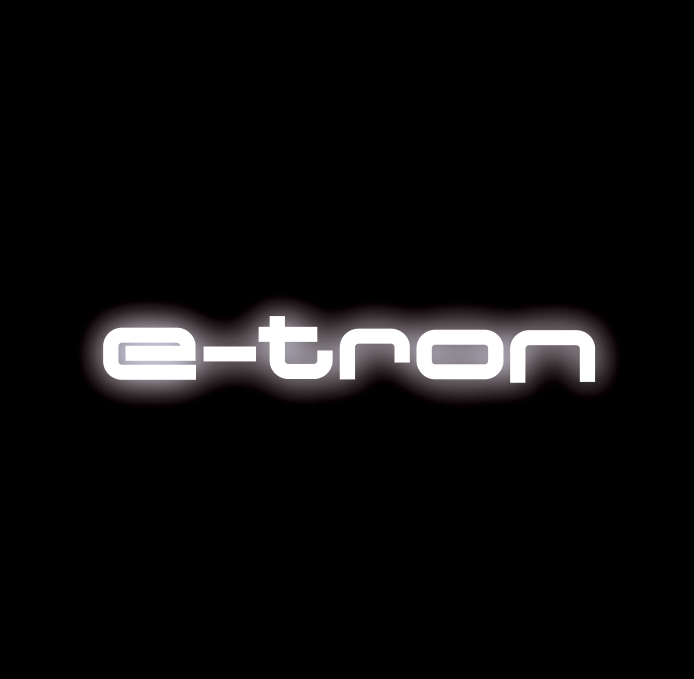 AUDI  E-TRON LOGO PROJECTOT LIGHTS Nr.3716