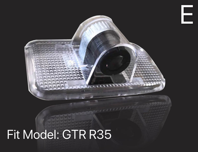 GTR-R35 NISMO LOGO  PROJECTOT LIGHTS Nr.17 (quantity 1 = 2 Logo Films /2 door lights）