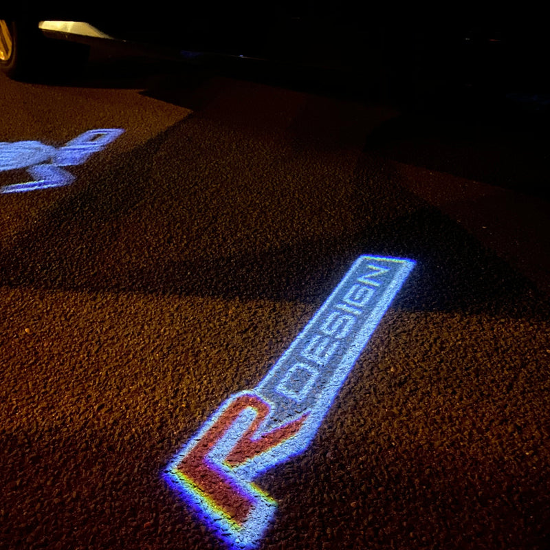 Volvo R DESIGN LOGO PROJECROTR LIGHTS Nr.60 (quantity  1 =  2 Logo Film /  2 door lights)