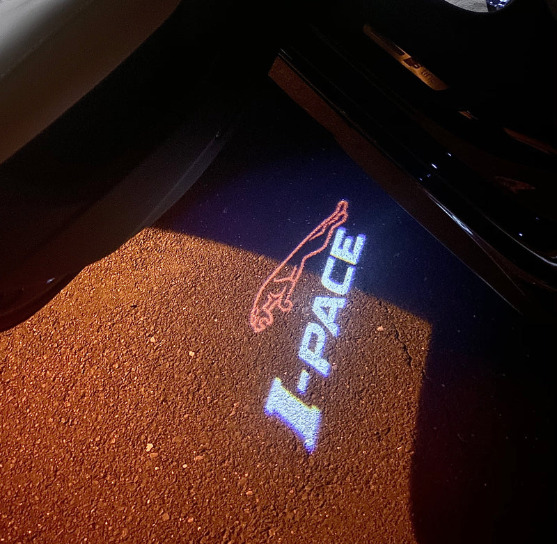 JAGUAR  I PACE   LOGO PROJECROTR LIGHTS Nr.125  (quantity 1 = 1 sets/2 door lights)