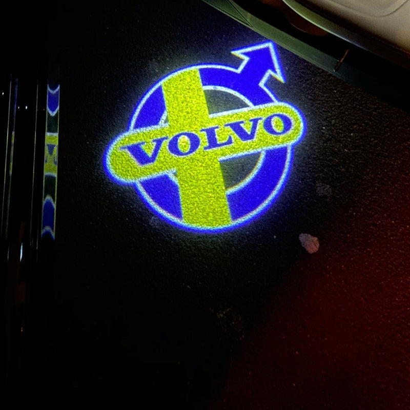 Volvo Original  LOGO PROJECROTR LIGHTS Nr.63 (quantity  1 =  2 Logo Film /  2 door lights)