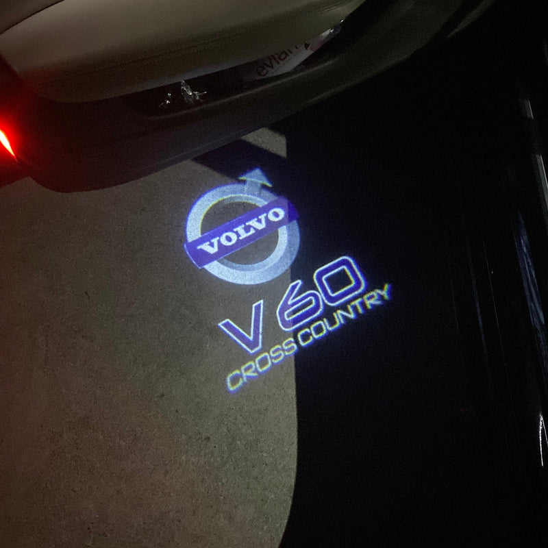 Volvo V 60 LOGO PROJECROTR LIGHTS Nr.10  (quantity  1 =  2 Logo Film /  2 door lights)