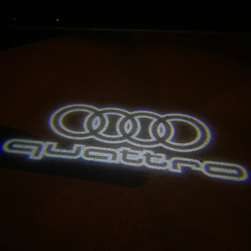 AUDI QUATTRO LOGO PROJECTOT LIGHTS Nr.3729