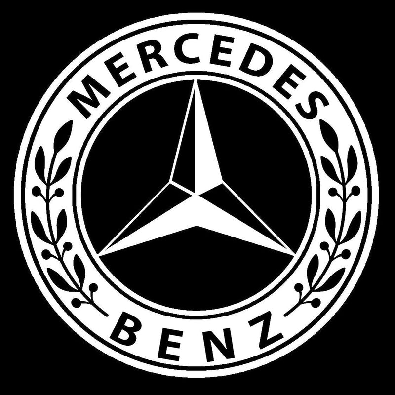 MERCEDES BENZ Original LOGO PROJECTOT LIGHTS Nr.04 (quantity 1 = 1 sets/2 door lights)