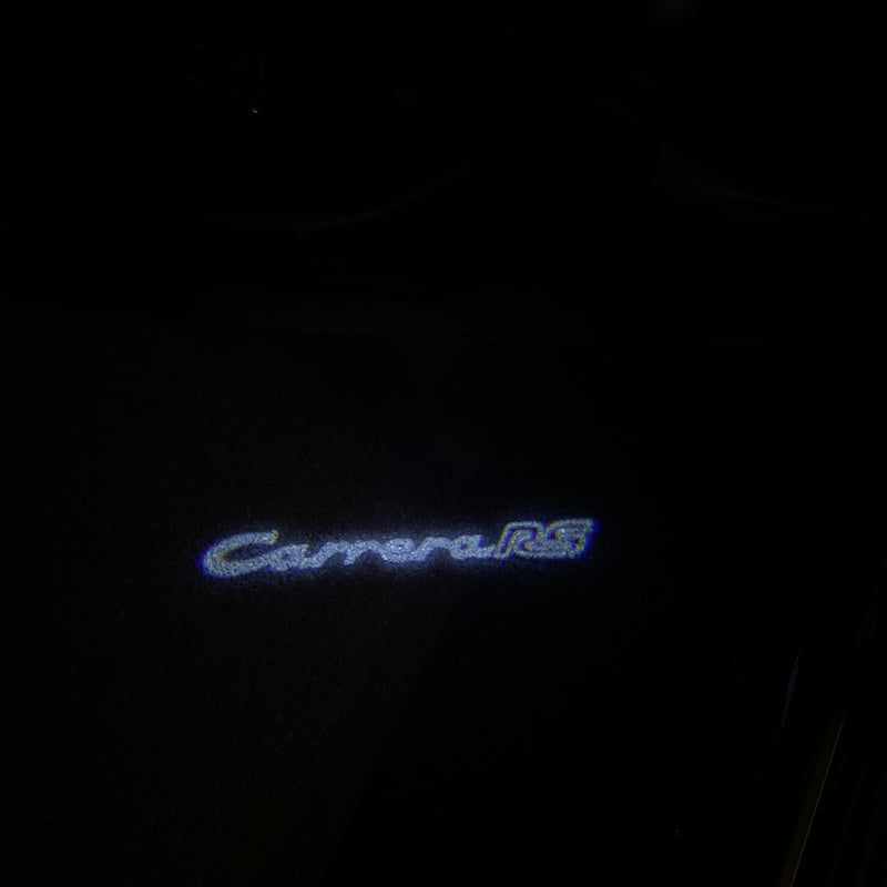 PORSCHE Carrera  LOGO PROJECTOT LIGHTS Nr.8081(quantity  1 =  2 Logo Film /  2 door lights)