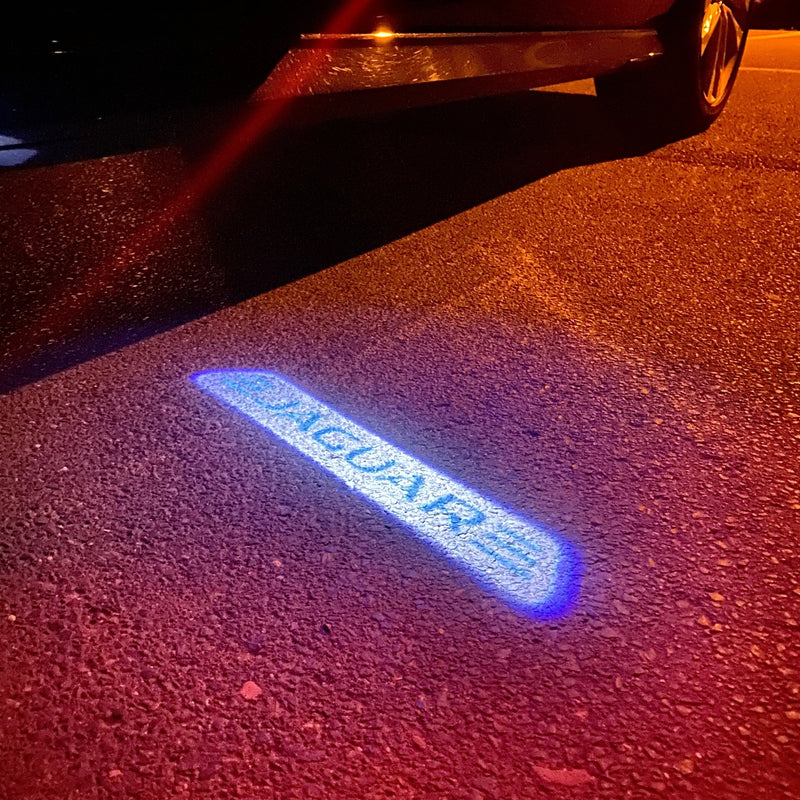 JAGUAR Blue Color LOGO PROJECROTR LIGHTS Nr.23 (quantity 1 = 1 sets/2 door lights)