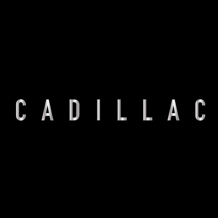 CADILLAC ORIGINAL LOGO PROJECTOT LIGHTS Nr.2652 (quantity 1 = 2 Logo Films /2 door lights）