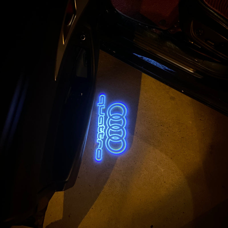 AUDI QUATTRO LOGO PROJECTOT LIGHTS Nr.3729