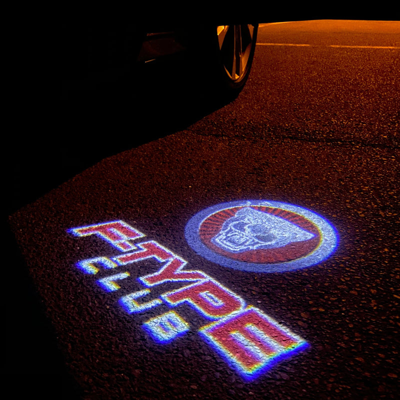 JAGUAR F TYPE  LOGO PROJECROTR LIGHTS Nr.135 (quantity 1 = 1 sets/2 door lights)