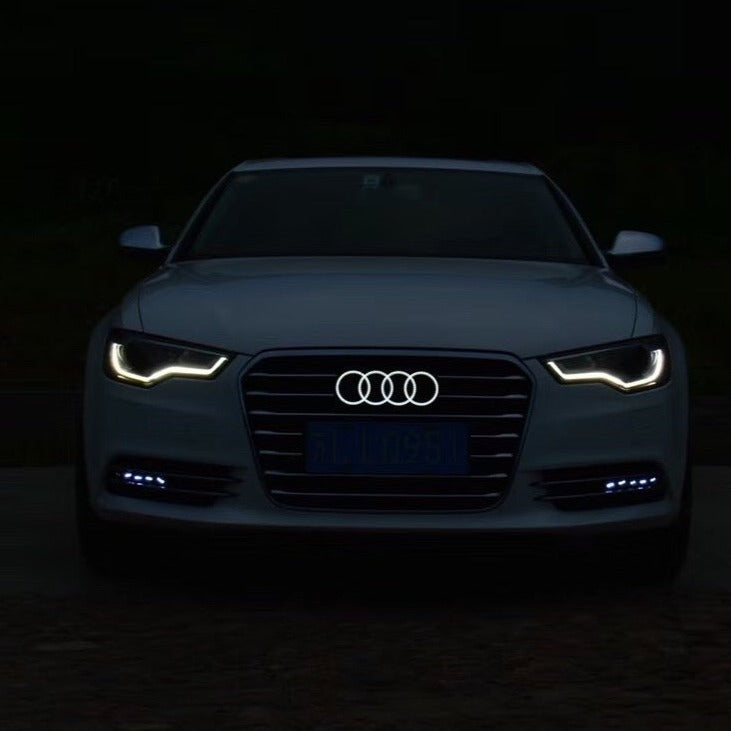 AUDI Front Grill Logo LED with dznamic indicator 02