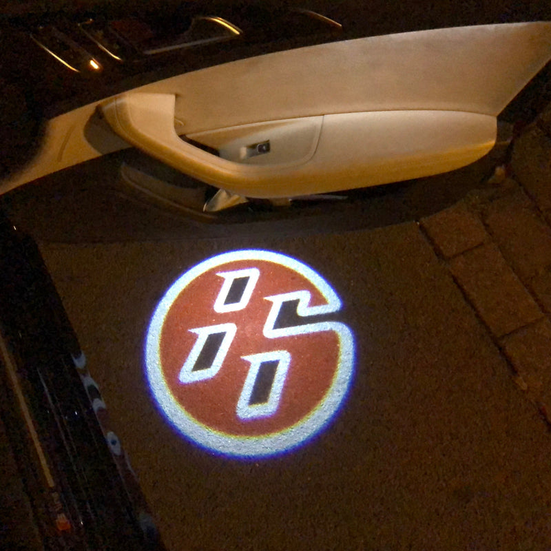 TOYOTA  GT86 PROJECROTR LIGHTS   Nr.17 Logo ( quantity 1 = 1 sets/2 door lights)