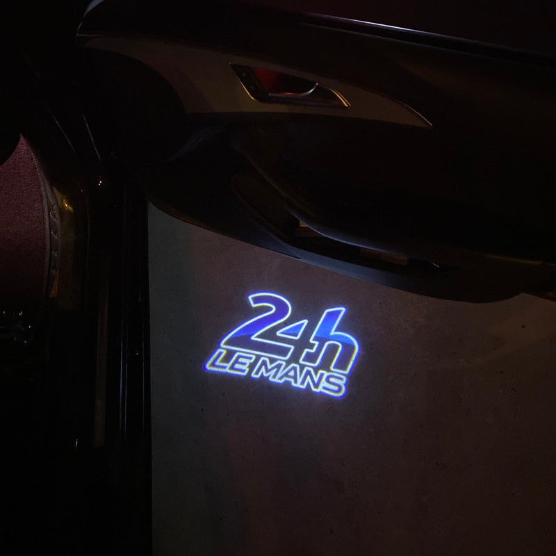 24h LE MANS Logo door lights Nr.19G2 (quantity 1 = 2 Logo Films /2 door lights）Automobile Racing & Culture