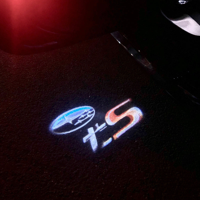 SUBARU TS  LOGO PROJECROTR LIGHTS Nr.03 (quantity 1 = 1 sets/2 door lights)