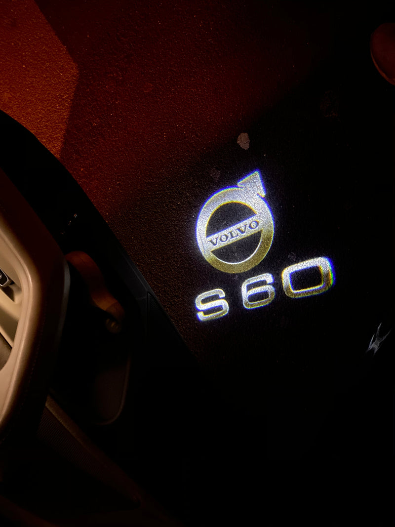 Volvo S 60 LOGO PROJECROTR LIGHTS Nr.125 (quantity  1 =  2 Logo Film /  2 door lights)