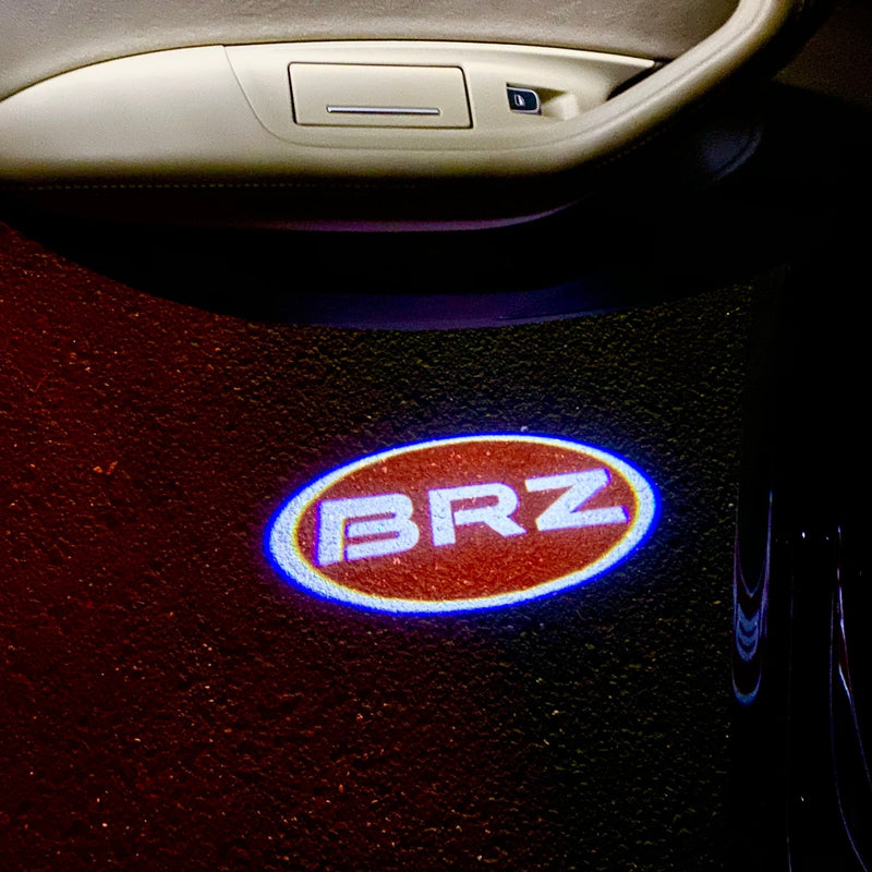 SUBARU BRZ  LOGO PROJECROTR LIGHTS Nr.03 (quantity 1 = 1 sets/2 door lights)