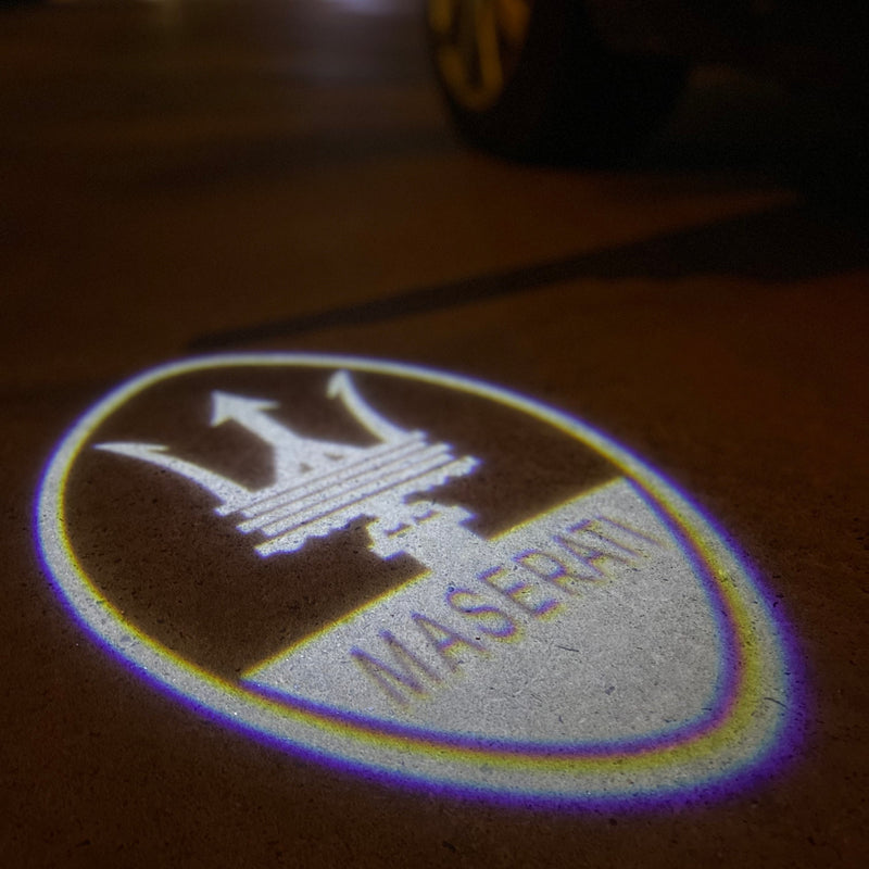 Maserati Original LOGO PROJECROTR LIGHTS Nr.34 (quantity 1 = 1 sets/2 door lights)