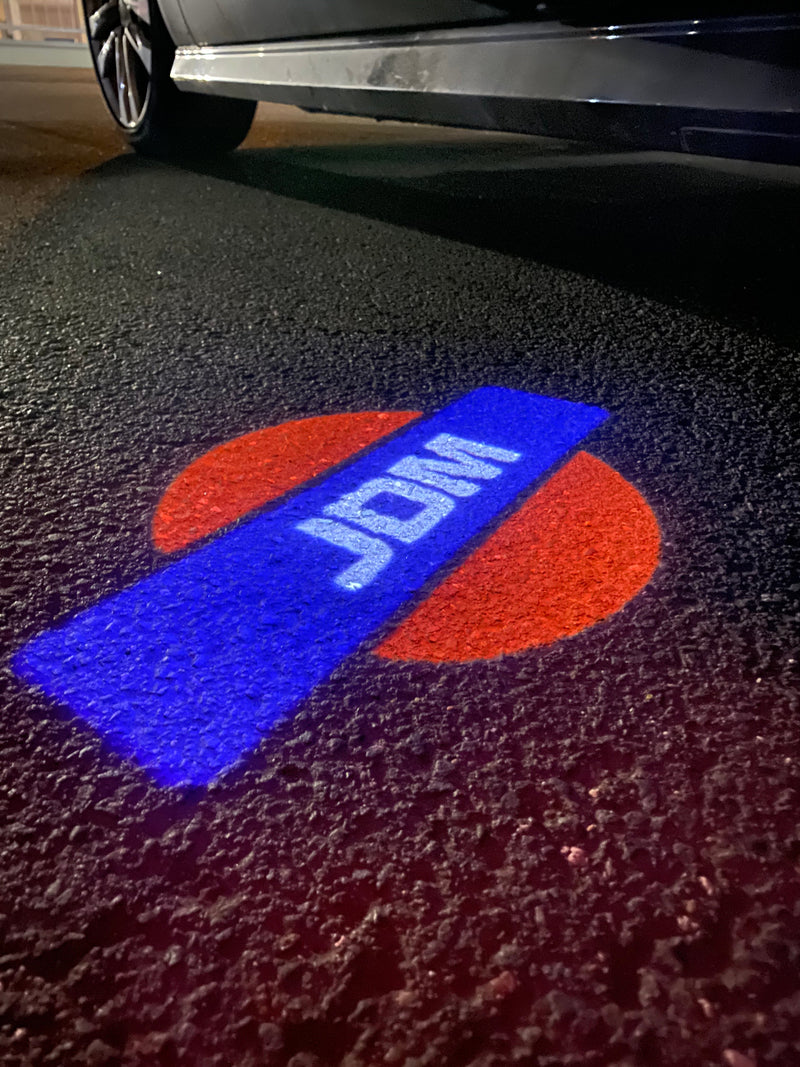 JDM LOGO PROJECTOT LIGHTS Nr.15 (quantity 1 = 1 sets/2 door lights)