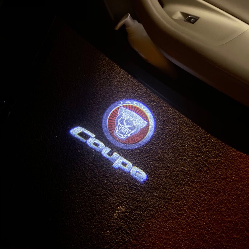 JAGUAR COUPE LOGO PROJECROTR LIGHTS Nr.98  (quantity 1 = 1 sets/2 door lights)