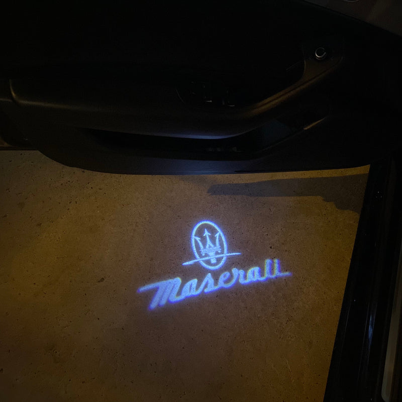 Maserati Original LOGO PROJECROTR LIGHTS Nr.18 (quantity 1 = 1 sets/2 door lights)