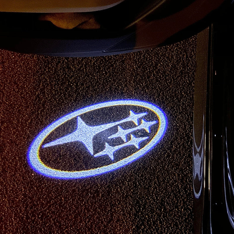 SUBARU Original LOGO PROJECROTR LIGHTS Nr.03 (quantity 1 = 1 sets/2 door lights)