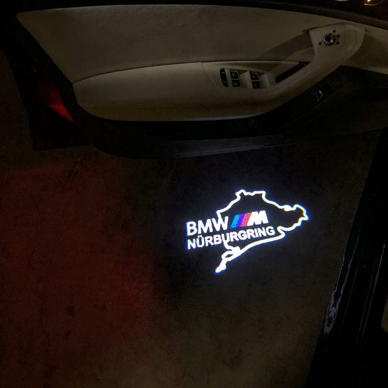 BMW  NÜRBURGRING LOGO PROJECTOT LIGHTS Nr.08 (quantity 1 = 1 sets/2 door lights)