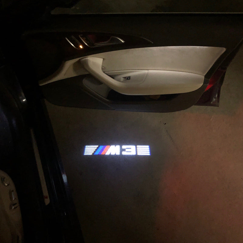 BMW  M3  LOGO PROJECTOT LIGHTS Nr.24 (quantity 1 = 1 sets/2 door lights)