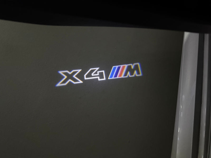 BMW  X4M  LOGO PROJECTOT LIGHTS Nr.600X410