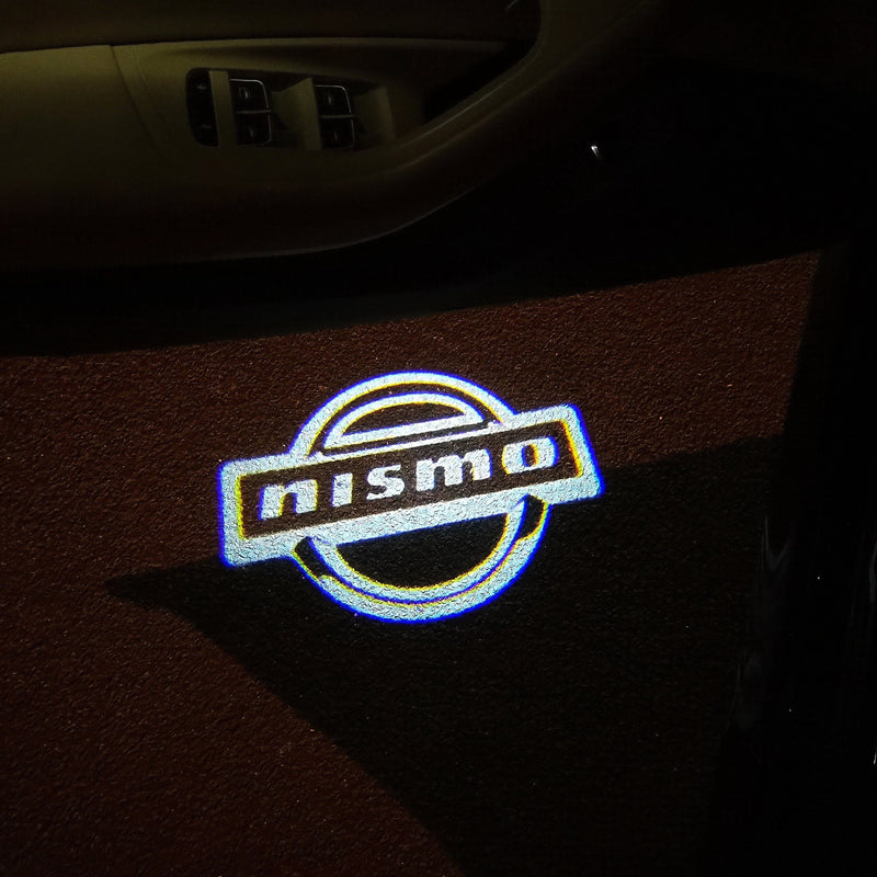 NISMO LOGO PROJECTOT LIGHTS Nr.15 (quantity 1 = 2 Logo Films /2 door lights）