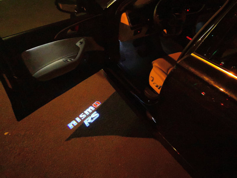 GTR-R35 NISMO LOGO PROJECTOT LIGHTS Nr.16 (quantity 1 = 2 Logo Films /2 door lights）