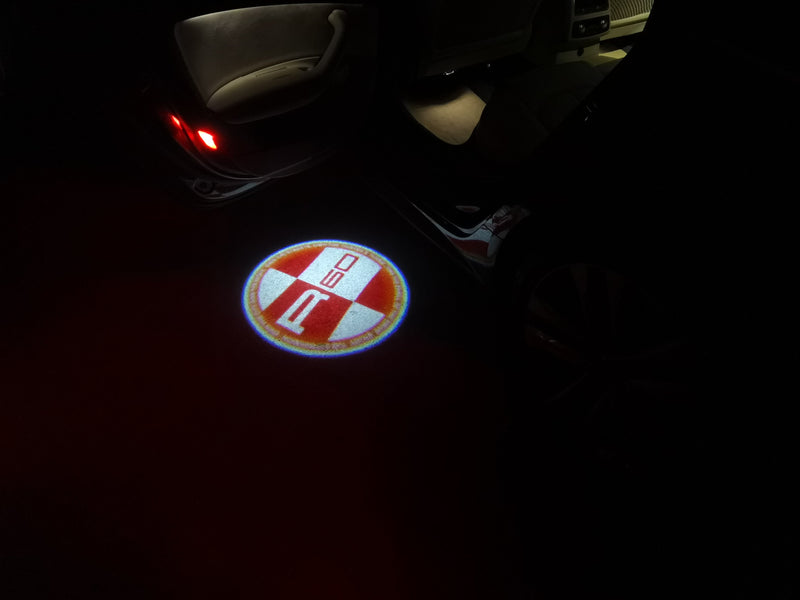 MINI R 60  LOGO PROJECROTR LIGHTS Nr.155 (quantity  1 =  2 Logo Film /  2 door lights)