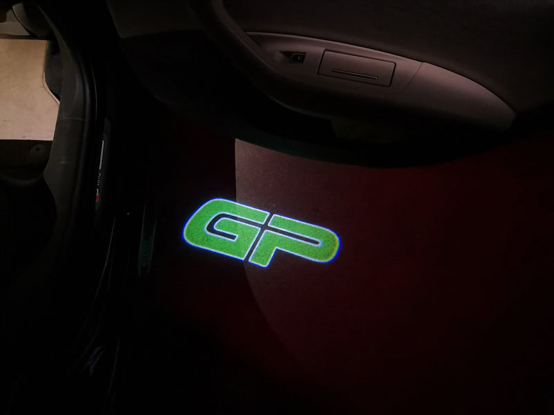 MINI GP LOGO PROJECROTR LIGHTS Nr.123 (quantity  1 =  2 Logo Film /  2 door lights)