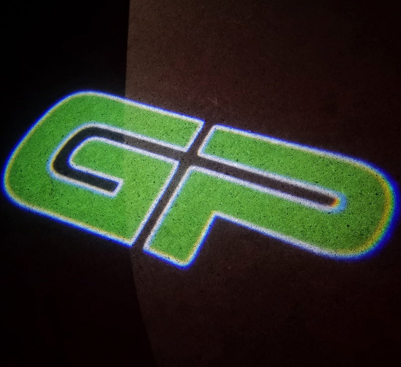 MINI GP LOGO PROJECROTR LIGHTS Nr.123 (quantity  1 =  2 Logo Film /  2 door lights)