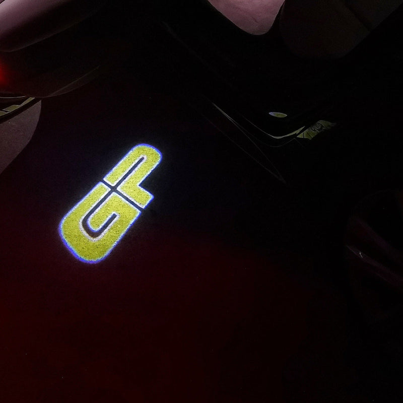 MINI GP LOGO PROJECROTR LIGHTS Nr.121 (quantity  1 =  2 Logo Film /  2 door lights)