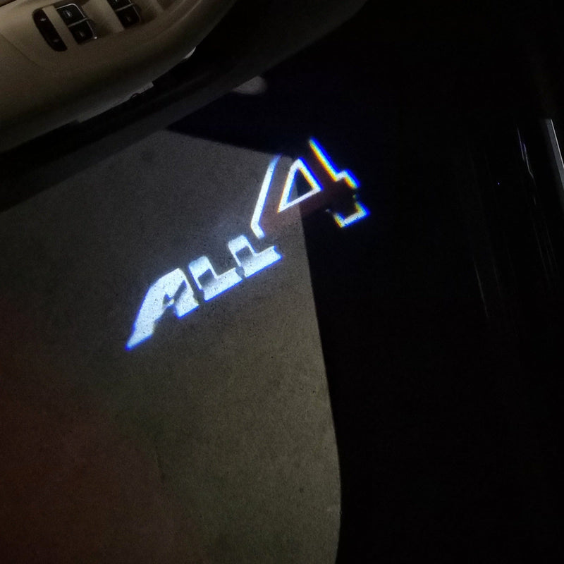 MINI ALL 4  LOGO PROJECROTR LIGHTS Nr.51 (quantity  1 =  2 Logo Film /  2 door lights)