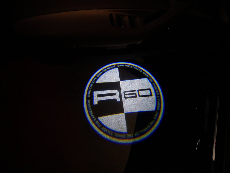 MINI R 60  LOGO PROJECROTR LIGHTS Nr.150 (quantity  1 =  2 Logo Film /  2 door lights)