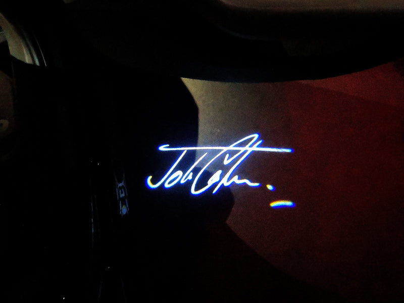 MINI JOHN COOPER LOGO PROJECROTR LIGHTS Nr.82 (quantity  1 =  2 Logo Film /  2 door lights)