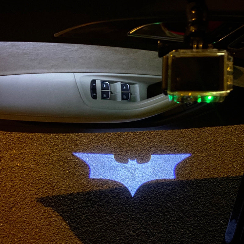 Batman Logo door lights Nr.207 (quantity 1 = 2 Logo Films /2 door lights）DC Heroes Logo