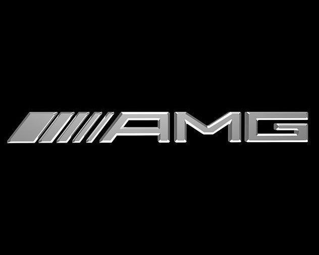 MERCEDES BENZ AMG LOGO LIGHTS Nr.17 (quantity 1 = 1 sets/2 door lights)