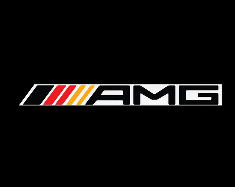 MERCEDES BENZ AMG LOGO PROJECTOT LIGHTS Nr.16 (quantity 1 = 1 sets/2 door lights)