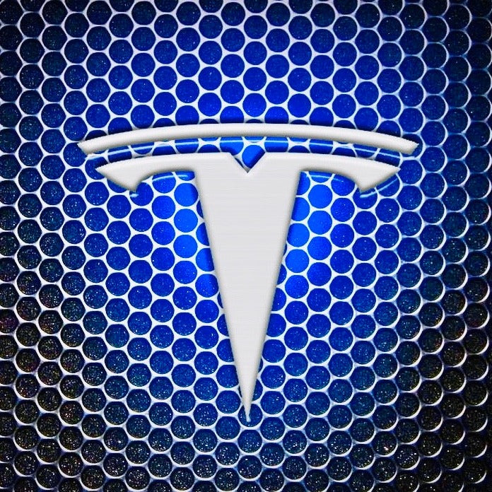 TESLA LOGO PROJECROTR LIGHTS Nr.1509 (quantity  1 =  2 Logo Film /  2 door lights)