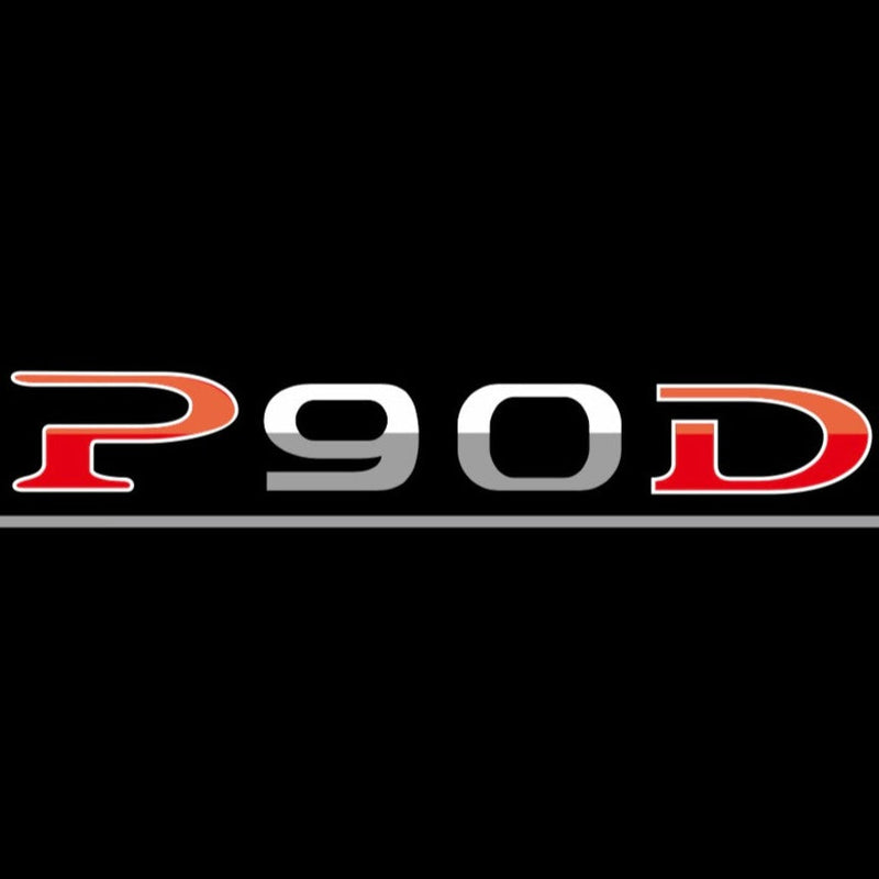 Tesla P90D LOGO Nr.1527(quantity 1 = 1 sets/2 door lights)