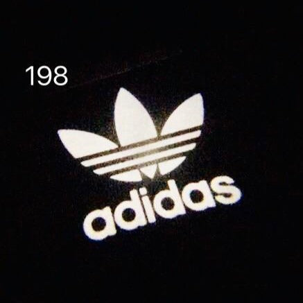 ADIDAS Logo door lights Nr.247 (quantity 1 = 1 sets/2 door lights)Collaboration Series