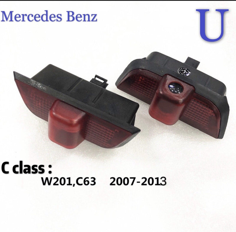 MERCEDES BENZ LOGO PROJECTOT LIGHTS Nr.01 (quantity 1 = 1 sets/2 door lights)