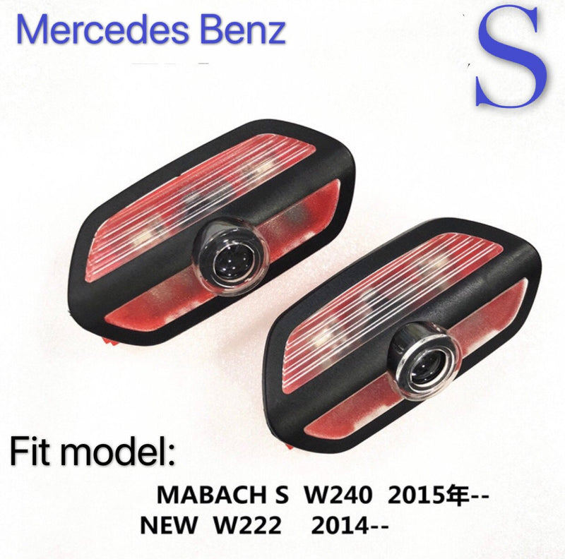 MERCEDES BENZ LOGO PROJECTOT LIGHTS Nr.01 (quantity 1 = 1 sets/2 door lights)