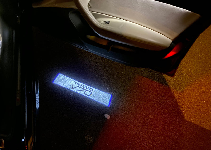 Volvo V 70 LOGO PROJECROTR LIGHTS Nr.39 (quantity  1 =  2 Logo Film /  2 door lights)