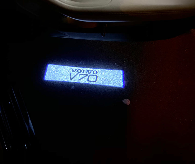 Volvo V 70 LOGO PROJECROTR LIGHTS Nr.39 (quantity  1 =  2 Logo Film /  2 door lights)