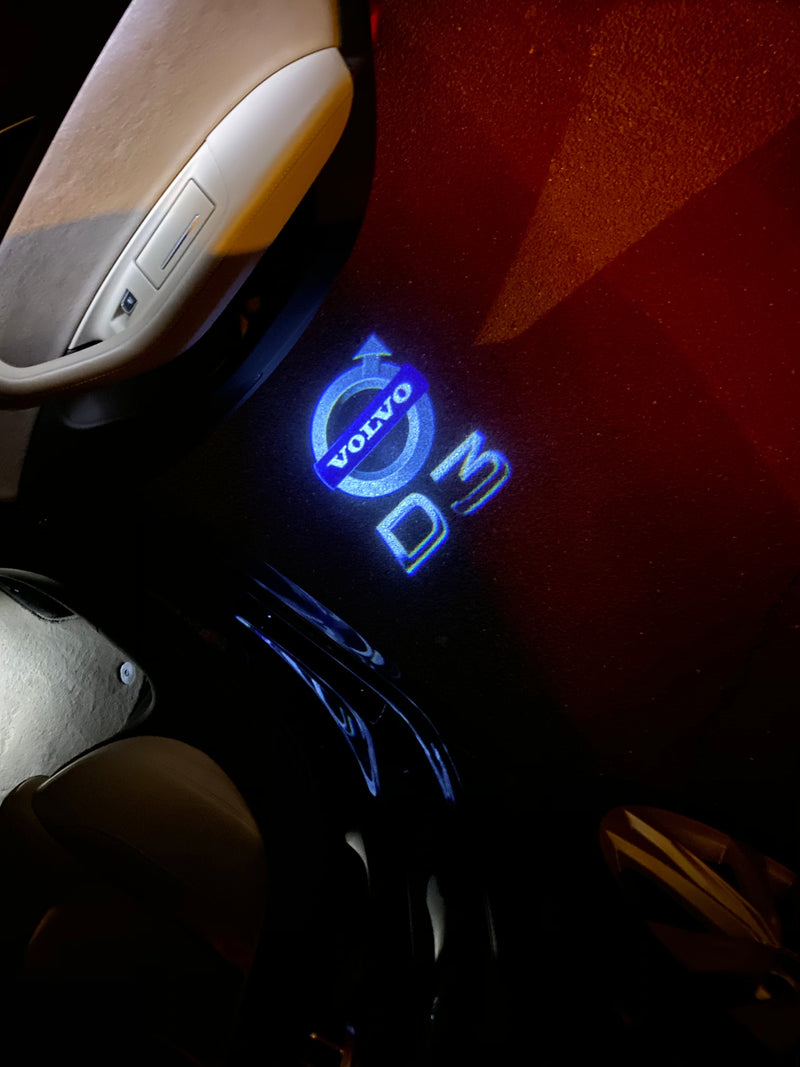 Volvo  D3  LOGO PROJECROTR LIGHTS Nr.26 (quantity  1 =  2 Logo Film /  2 door lights)