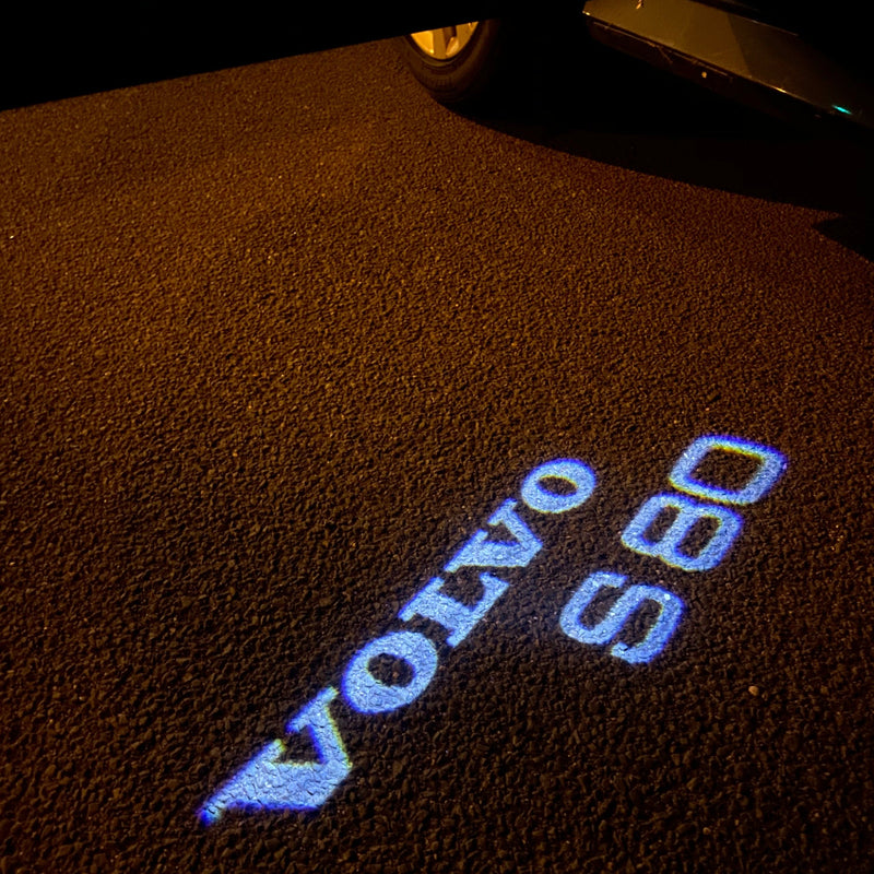 Volvo S 80 LOGO PROJECROTR LIGHTS Nr.104 (quantity  1 =  2 Logo Film /  2 door lights)