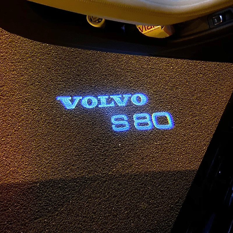 Volvo S 80 LOGO PROJECROTR LIGHTS Nr.104 (quantity  1 =  2 Logo Film /  2 door lights)